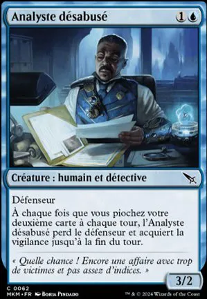 Analyste désabusé