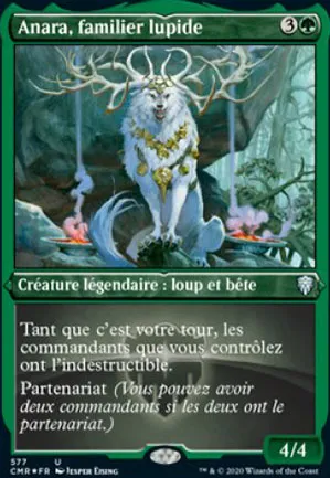 Anara, familier lupide