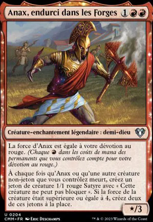 Anax, endurci dans les Forges