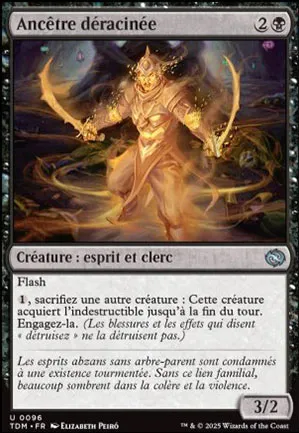 Ancêtre déracinée