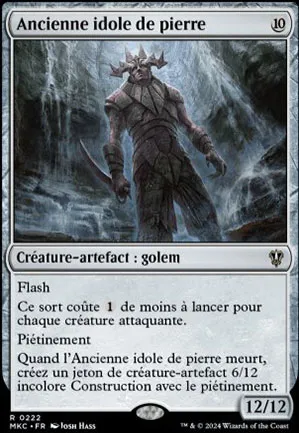 Ancienne idole de pierre