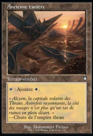 Ancienne tanière