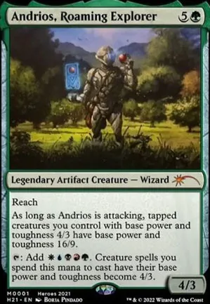 Andrios, Roaming Explorer