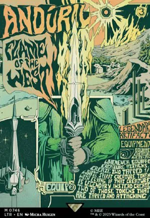 Andúril, Flamme de L'Ouest