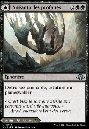 Anéantir les profanes // Fondrière sinistre