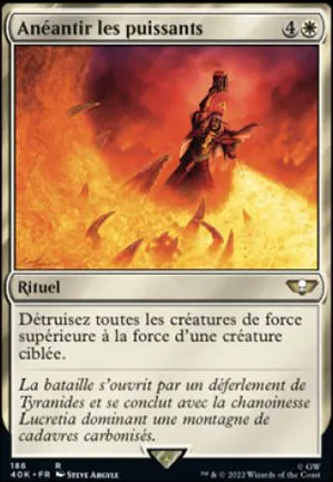 Anéantir les puissants
