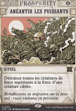 Anéantir les puissants