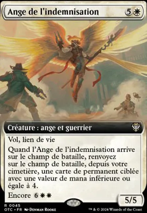 Ange de l'indemnisation