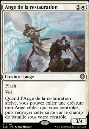 Ange de la restauration