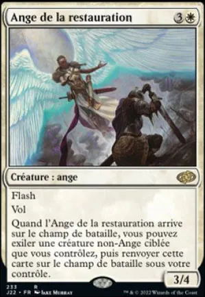Ange de la restauration