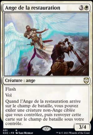 Ange de la restauration