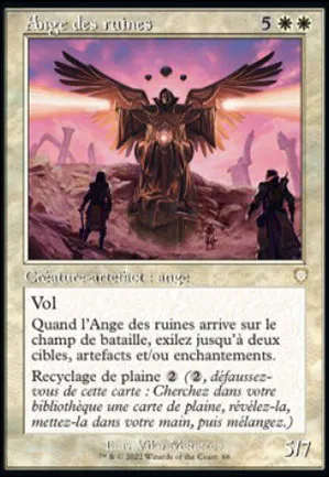 Ange des ruines