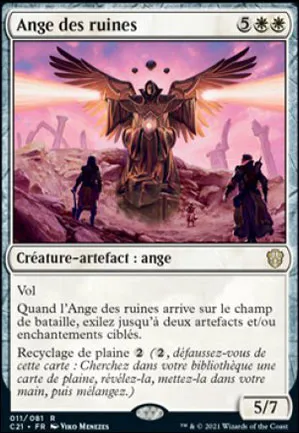 Ange des ruines