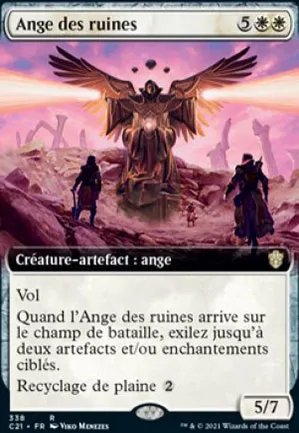 Ange des ruines