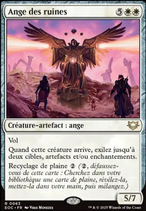 Ange des ruines