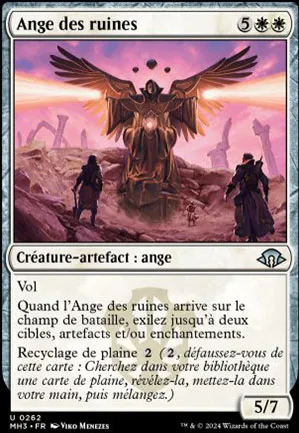 Ange des ruines
