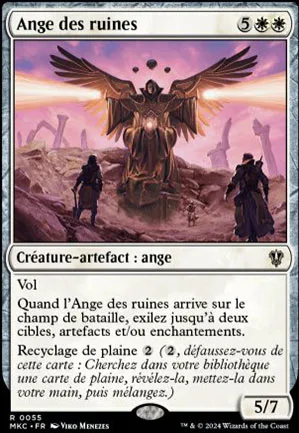 Ange des ruines