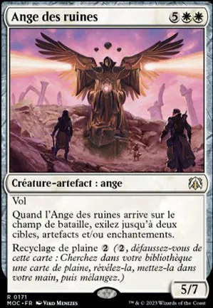 Ange des ruines