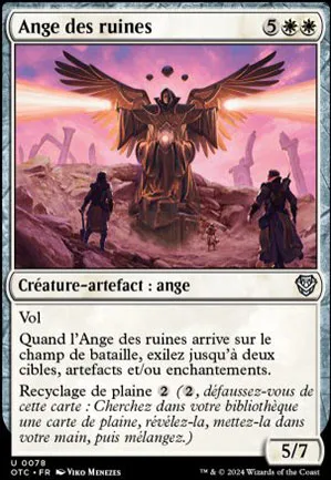 Ange des ruines