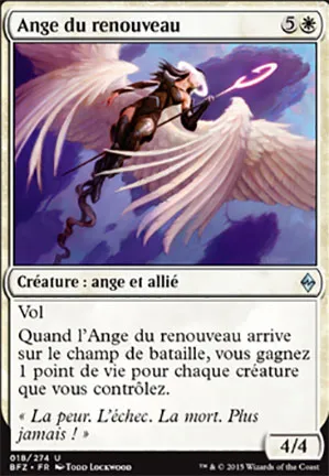 Ange du renouveau