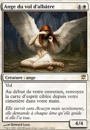 Ange du vol d'albâtre