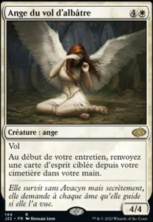 Ange du vol d'albâtre