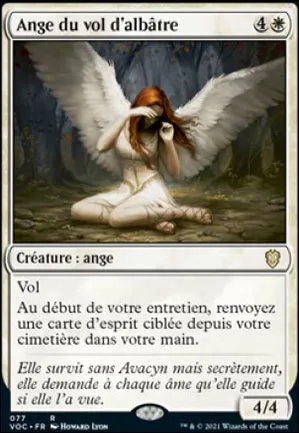 Ange du vol d'albâtre