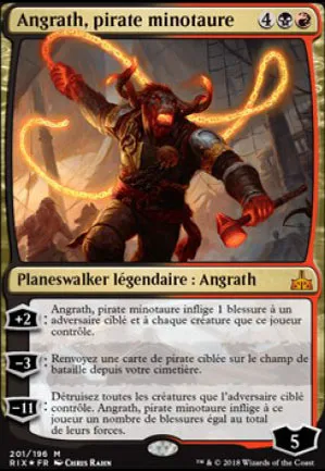 Angrath, pirate minotaure