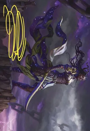 Anikthéa, main d'Érébos - Illustration