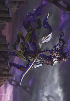 Anikthéa, main d'Érébos - Illustration