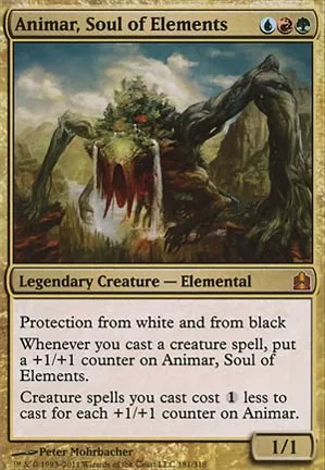 Animar, Âme des éléments