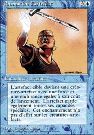 Animation d'artefact