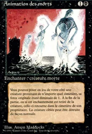 Animation des morts