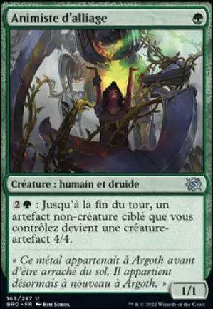 Animiste d'alliage