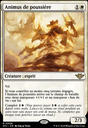 Animus de poussière