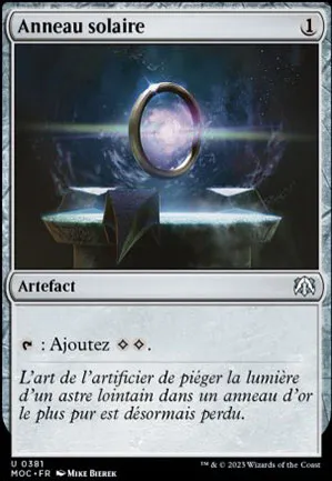 Anneau solaire