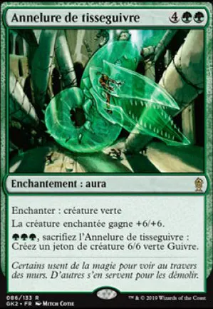 Annelure de tisseguivre