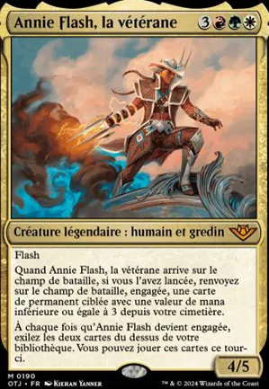 Annie Flash, la vétérane