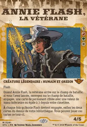 Annie Flash, la vétérane