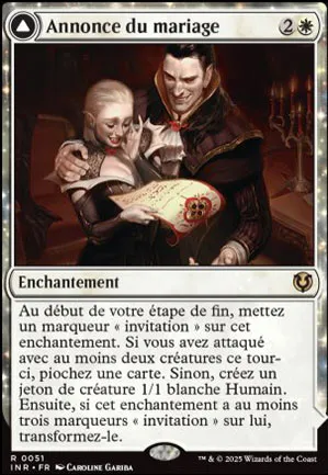 Annonce du mariage // Festivités du mariage