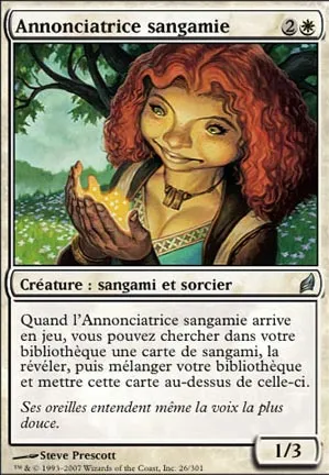 Annonciatrice sangamie