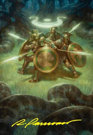 Antienne des champions - Illustration