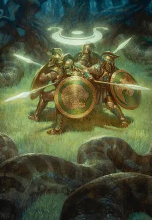 Antienne des champions - Illustration