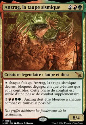 Anzrag, la taupe sismique
