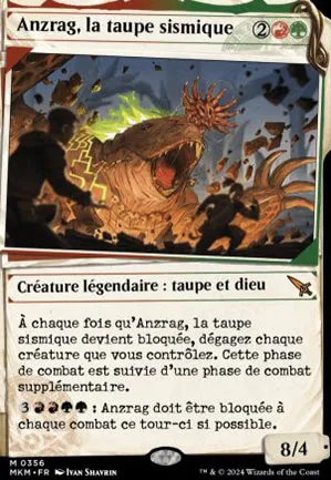Anzrag, la taupe sismique