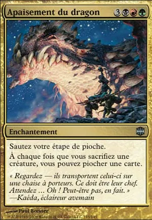Apaisement du dragon