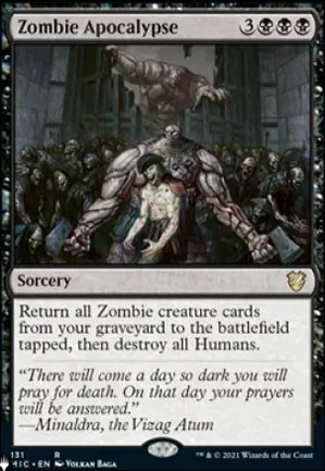 Apocalypse des zombies
