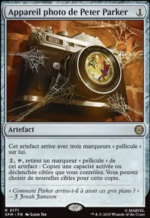 Appareil photo de Peter Parker