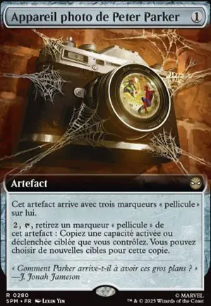 Appareil photo de Peter Parker