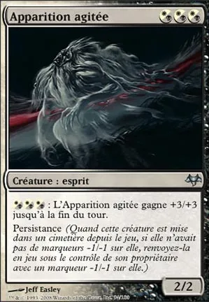 Apparition agitée